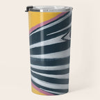 Abstract Profile Travel Mug Gallery Image 3