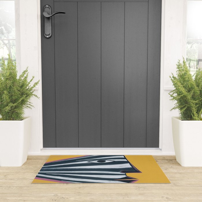 Abstract Profile Welcome Mat Gallery Image 3