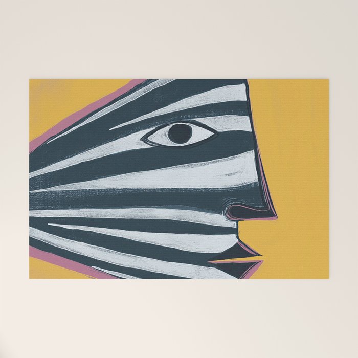 Abstract Profile Welcome Mat Gallery Image 1