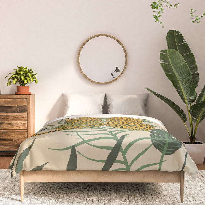 Palm Jungle Cheetah Prints Comforter Gallery Image 3