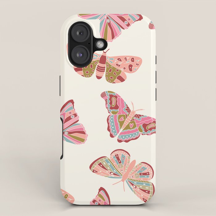 Vintage Butterflies - pattern iPhone Case Gallery Image 1