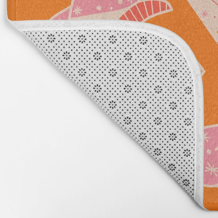 Cowgirl Pattern #cowgirl #cowgirlpattern Bath Mat Gallery Image 2