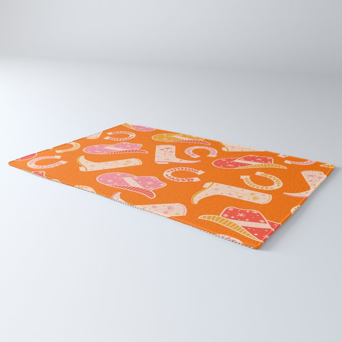 Cowgirl Pattern #cowgirl #cowgirlpattern Rug Gallery Image 3