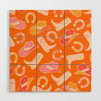 Cowgirl Pattern #cowgirl #cowgirlpattern Wood Wall Art Gallery Image 1