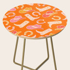 Cowgirl Pattern #cowgirl #cowgirlpattern Side Table Gallery Image 2
