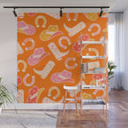 Cowgirl Pattern #cowgirl #cowgirlpattern Wall Mural Gallery Image 1