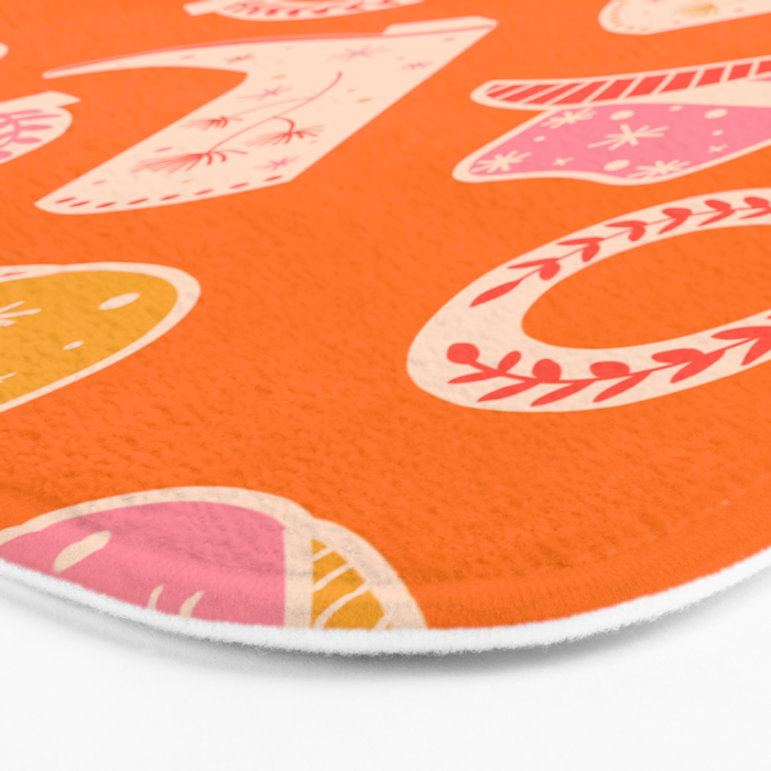 Cowgirl Pattern #cowgirl #cowgirlpattern Bath Mat Gallery Image 3