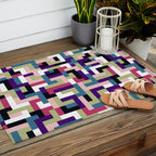 Boho M Tetris PTT Outdoor Rug Gallery Image 2