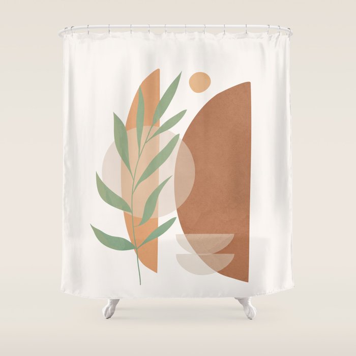Abstract Rock Geometry 15 Shower Curtain Gallery Image 1