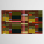 Offset Colorblock Dark Tablecloth Gallery Image 2