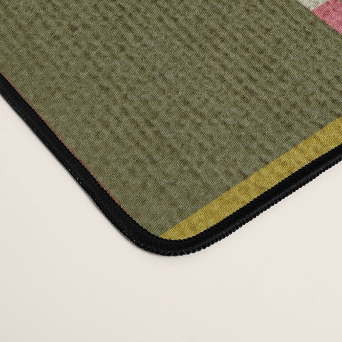 Offset Colorblock Dark Desk Mat Gallery Image 4