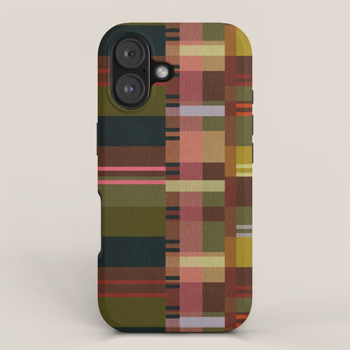 Offset Colorblock Dark iPhone Case Gallery Image 1