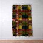 Offset Colorblock Dark Window Curtain Gallery Image 3