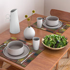 Offset Colorblock Dark Placemat Gallery Image 2