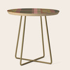 Offset Colorblock Dark Side Table Gallery Image 1