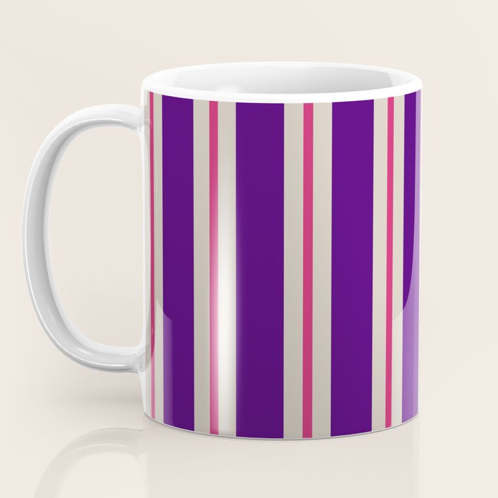 Minimal Stripe 2 Coffee Mug Gallery Image 3