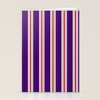 Minimal Stripe 2 Stationery Card Gallery Image 2