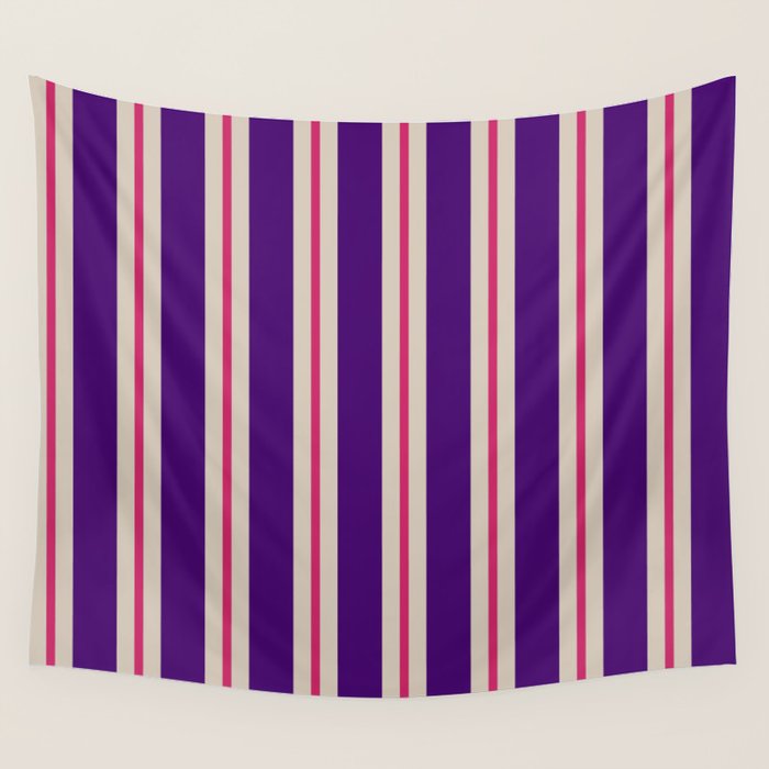 Minimal Stripe 2 Wall Tapestry Gallery Image 1