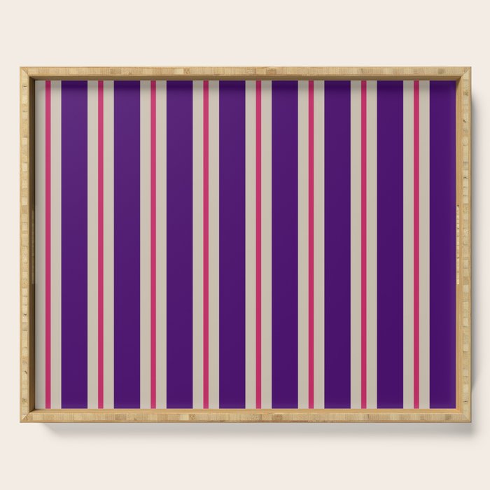 Minimal Stripe 2 Serving Tray Gallery Image 1