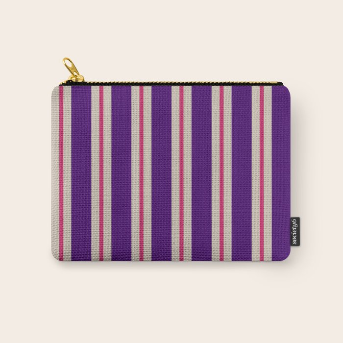 Minimal Stripe 2 Carry All Pouch Gallery Image 1