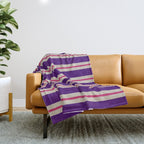 Minimal Stripe 2 Throw Blanket Gallery Image 1
