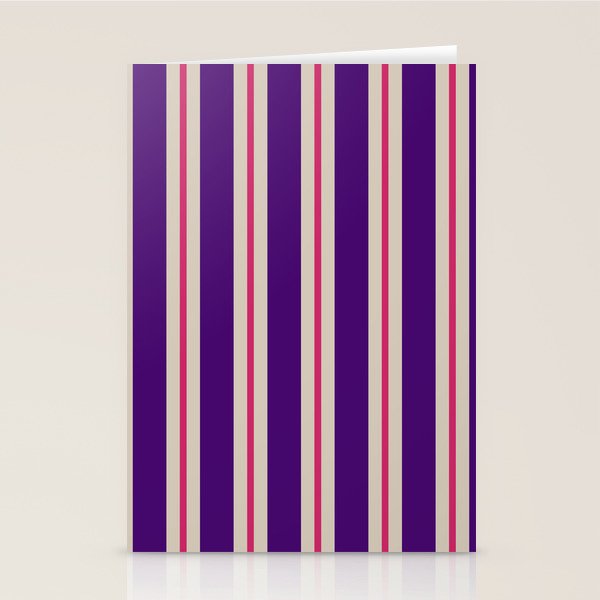 Minimal Stripe 2 Stationery Card Gallery Image 1