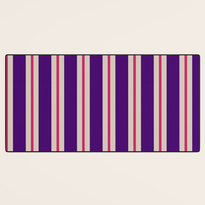 Minimal Stripe 2 Desk Mat Gallery Image 3