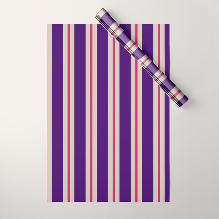 Minimal Stripe 2 Wrapping Paper Gallery Image 1