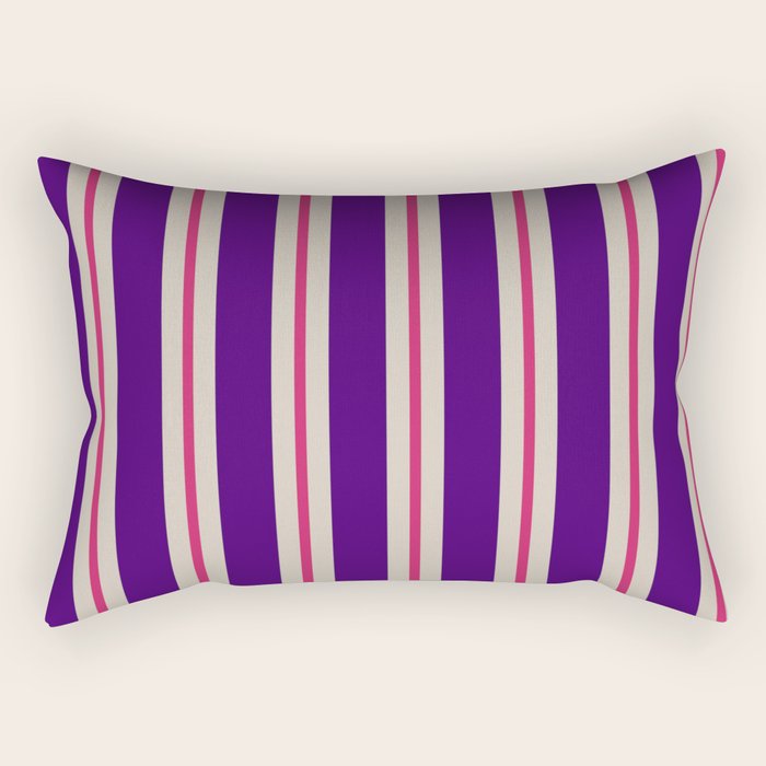 Minimal Stripe 2 Rectangular Pillow Gallery Image 1