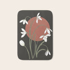 Beautiful Snowdrop Flowers 1 Bath Mat Gallery Image 1
