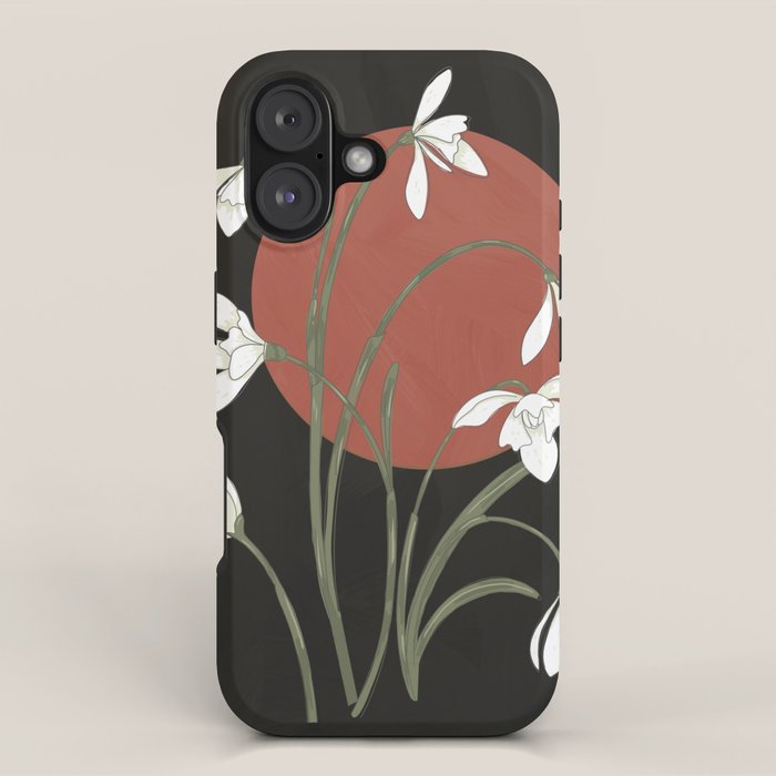Beautiful Snowdrop Flowers 1 iPhone Case Gallery Image 1