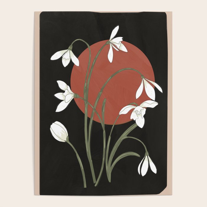 Beautiful Snowdrop Flowers 1 Poster Gallery Image 4