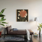 Beautiful Snowdrop Flowers 1 Wood Wall Art Gallery Image 2