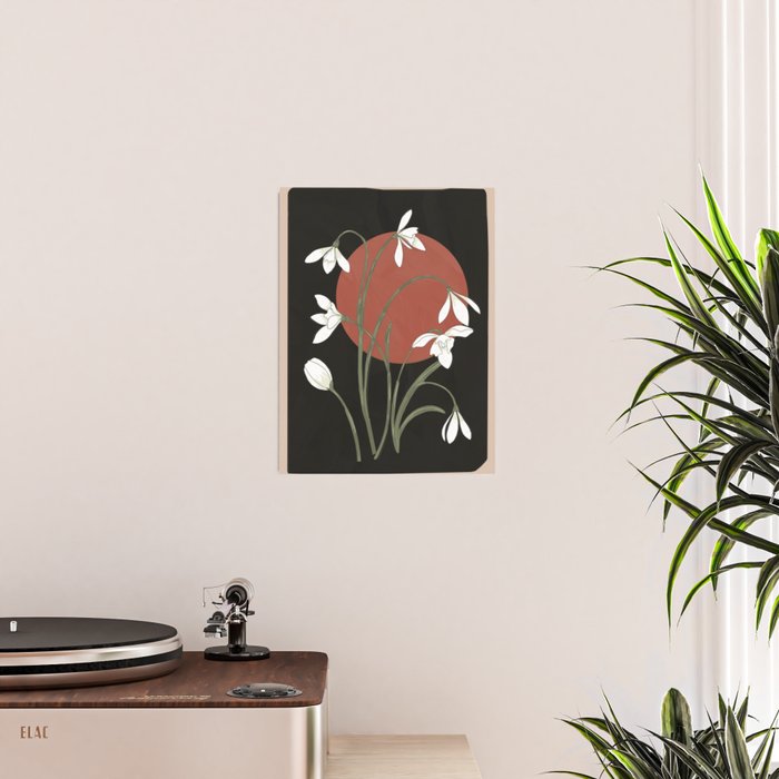 Beautiful Snowdrop Flowers 1 Poster Gallery Image 2
