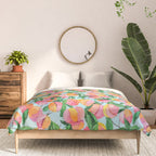 Peach Garden Comforter Gallery Image 3