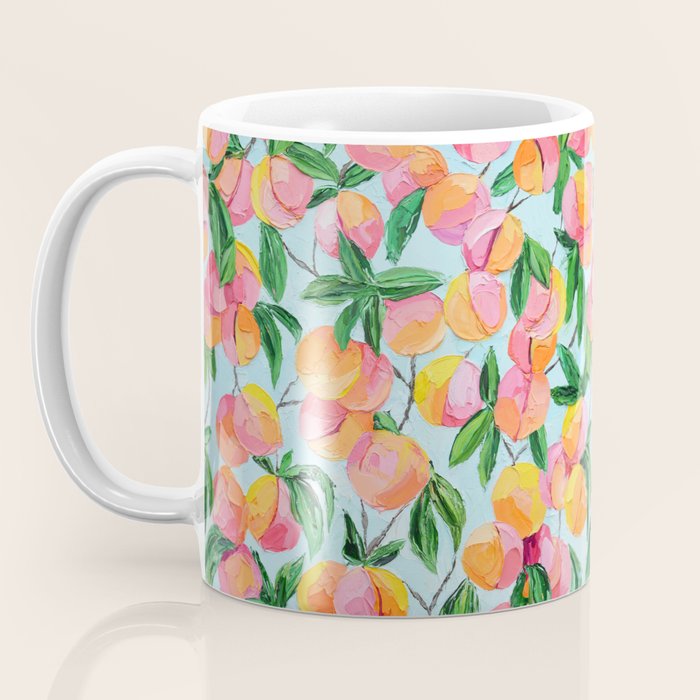 Peach Garden Coffee Mug Gallery Image 3