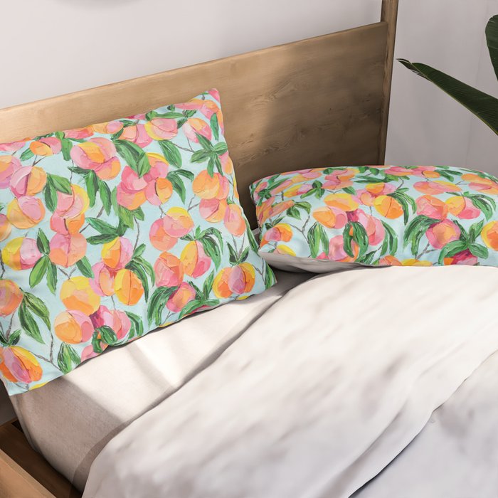 Peach Garden Pillow Sham Gallery Image 2
