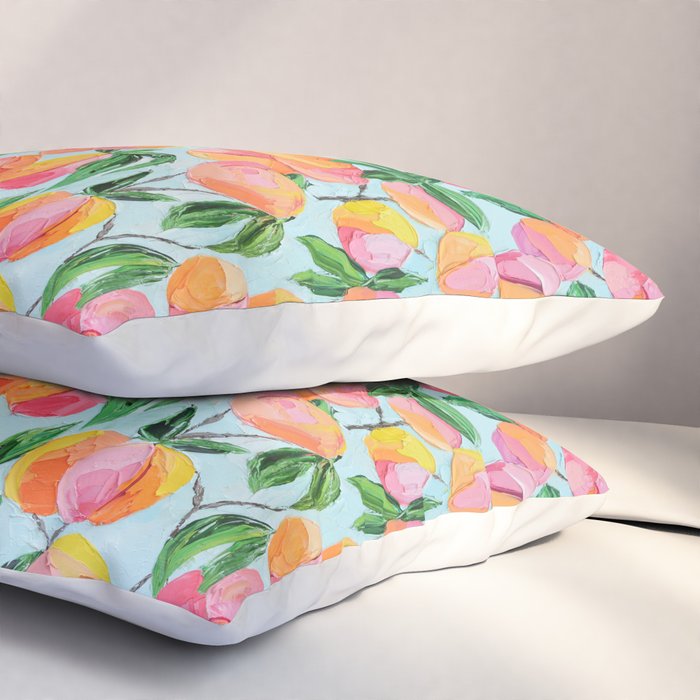Peach Garden Pillow Sham Gallery Image 3