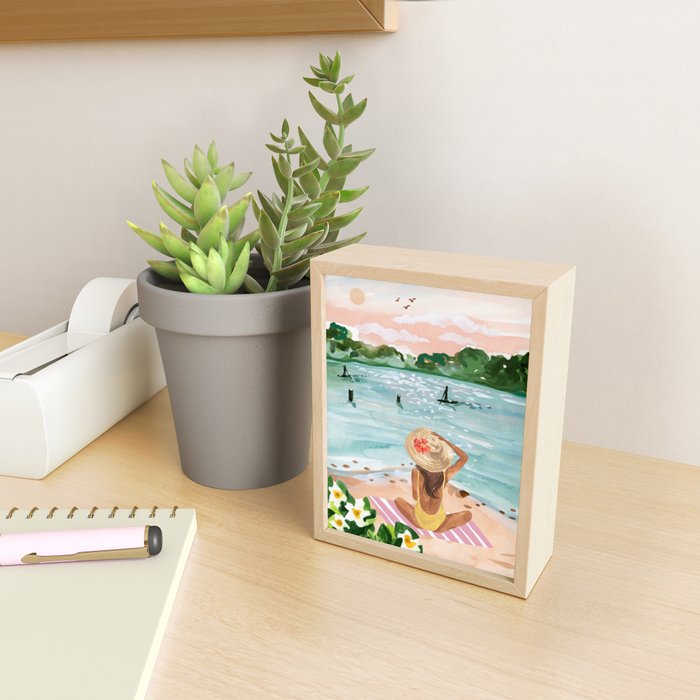 Beachside Dreaming Mini Art Print Gallery Image 2