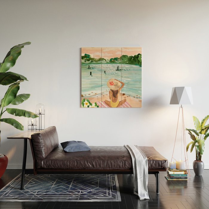 Beachside Dreaming Wood Wall Art Gallery Image 2