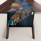 Metallic Betta Fish Table Runner Gallery Image 1