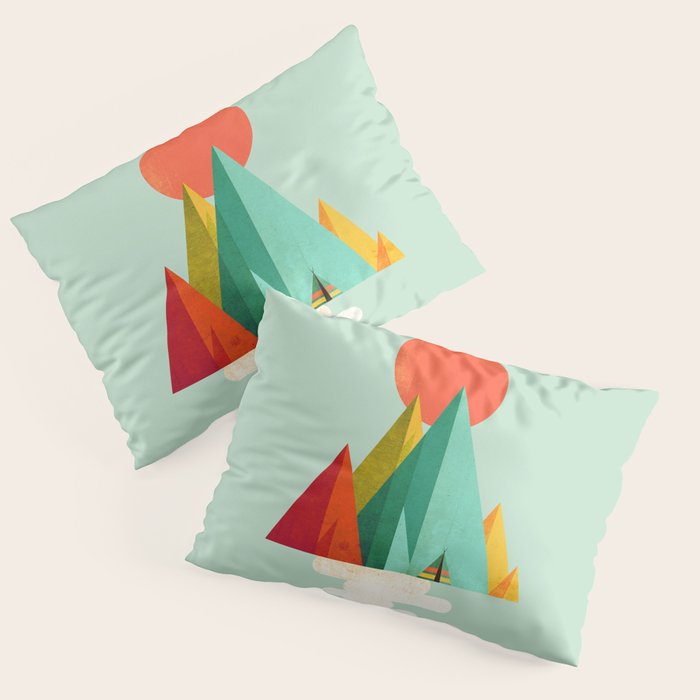 Little Geometric Tipi Pillow Sham Gallery Image 1
