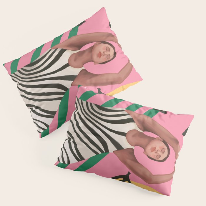 The Zebra Ate the Sun Pillow Sham Gallery Image 3