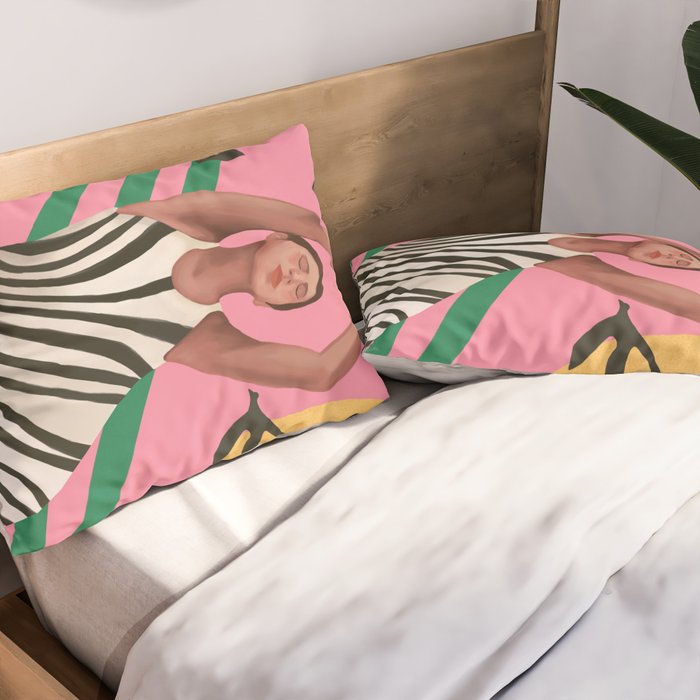 The Zebra Ate the Sun Pillow Sham Gallery Image 2