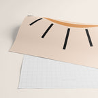 Retro evil eye - earthy Wrapping Paper Gallery Image 2