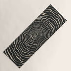Strokes 07: Nero Black Edition  Yoga Mat Gallery Image 1