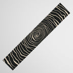 Strokes 07: Nero Black Edition  Table Runner Gallery Image 3