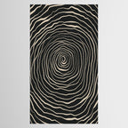 Strokes 07: Nero Black Edition  Tablecloth Gallery Image 2