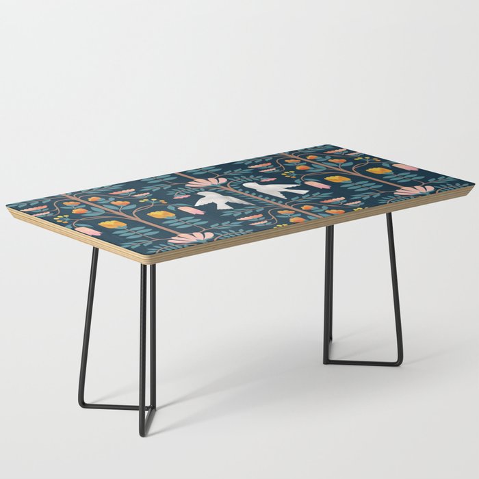 Folk Forest Scandinavian Birds Coffee Table Gallery Image 1