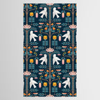 Folk Forest Scandinavian Birds Tablecloth Gallery Image 2